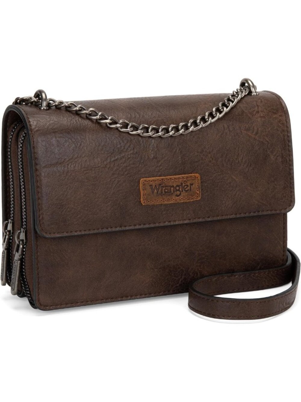 Vintage Flap Crossbody Purse for Women | Stylish Shoulder Bag & Wallet Combo